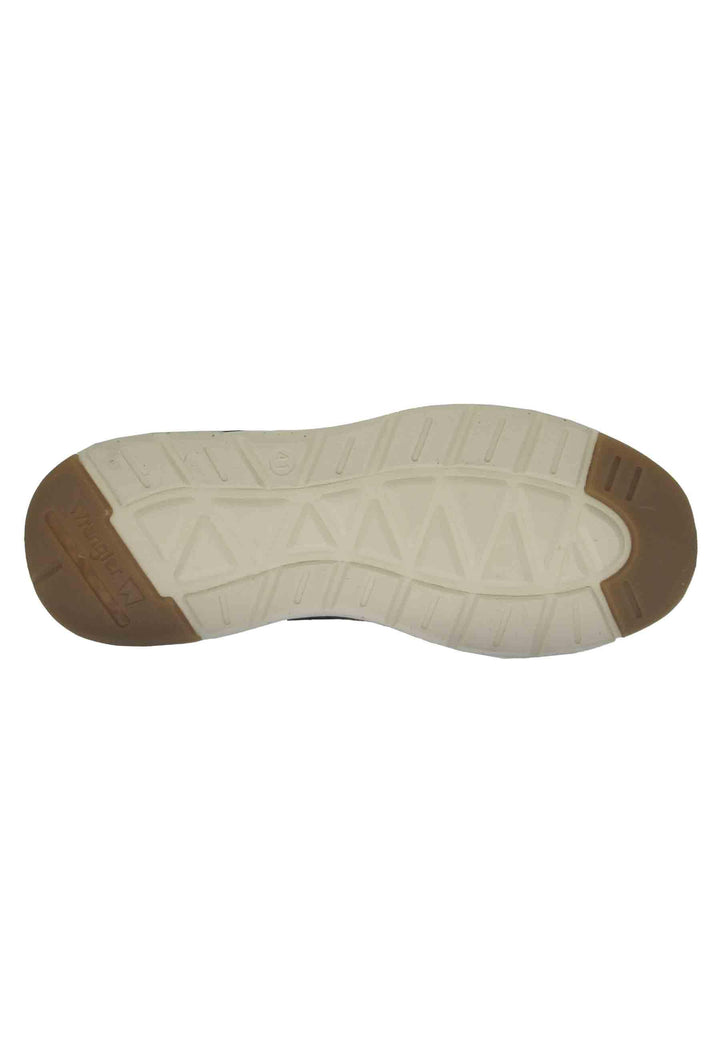 Sneakers uomo Pioneer Suede in pelle blu con suola ultra light e memory foam WM21111A 016 Wrangler 