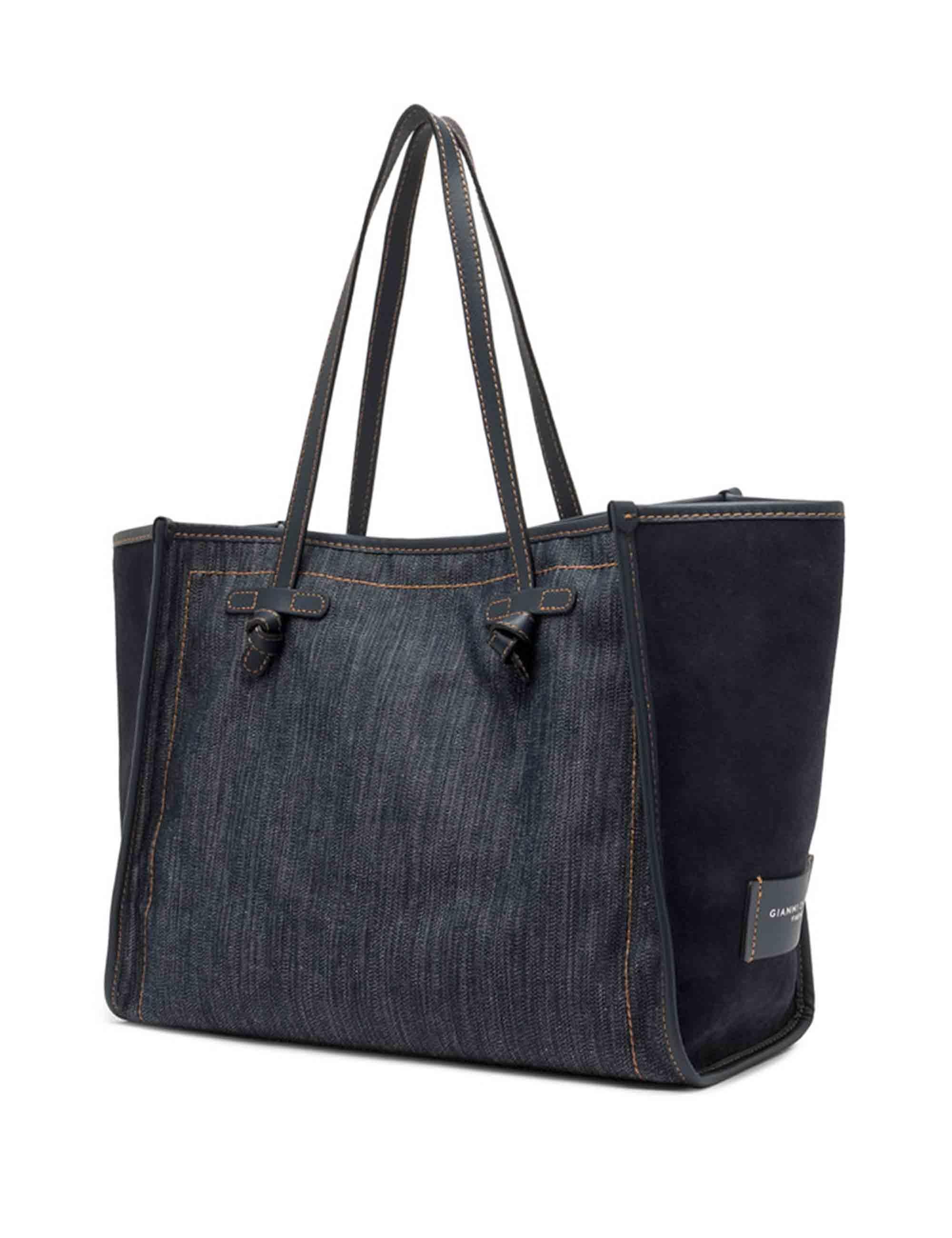 Borse Marcella in Cotone Denim Donna BS12120 CNTLK