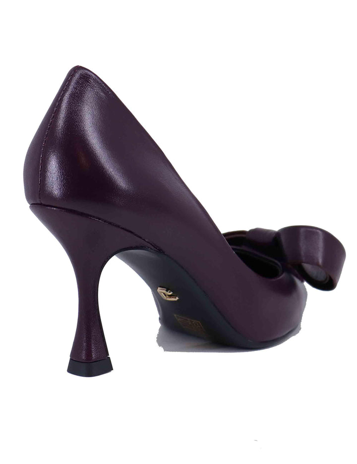 Decollete donna Salones in pelle viola tacco alto 191Z13BK 42 Lola Cruz 