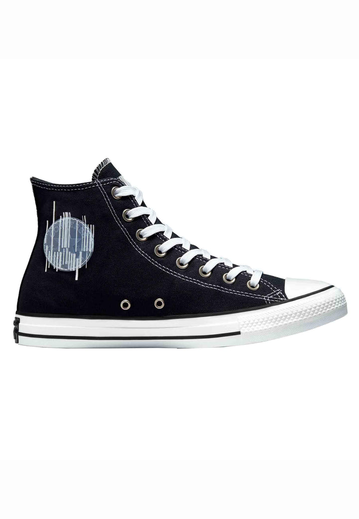 Sneakers da donna Chuck Taylor Translucent Barcode in tela nera CHUCK TAYLORD 02583C Converse 