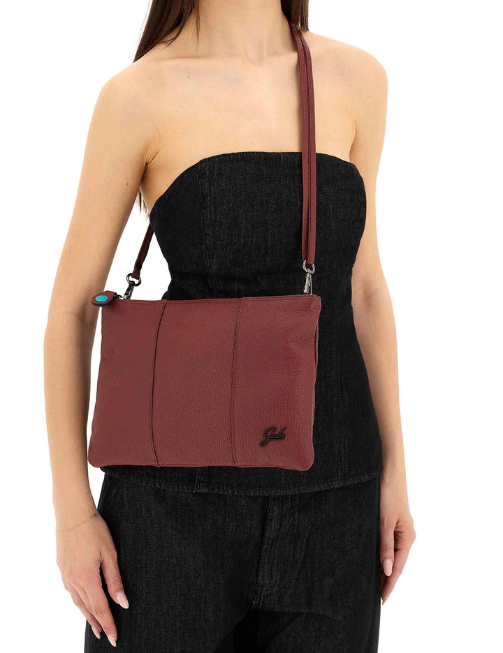 Borse donna pochette Beyonce in pelle martellata cuoio G000040T2 X2428 C1559 Gabs 