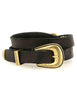 Cinture in pelle nera Donna C043300ND X0007 C0001