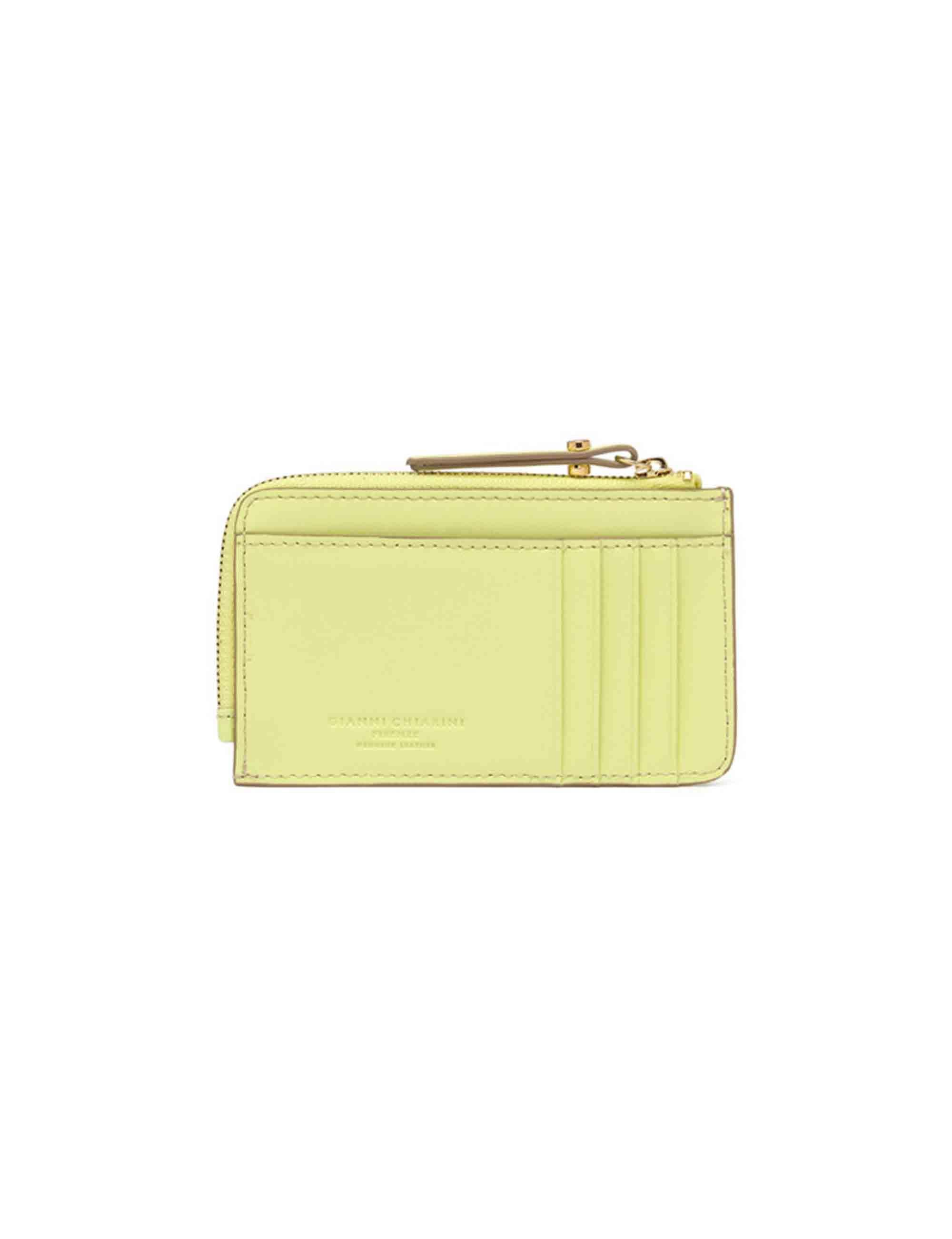 Portafogli donna in pelle verde PFW5085 13313 PRCK Gianni Chiarini 