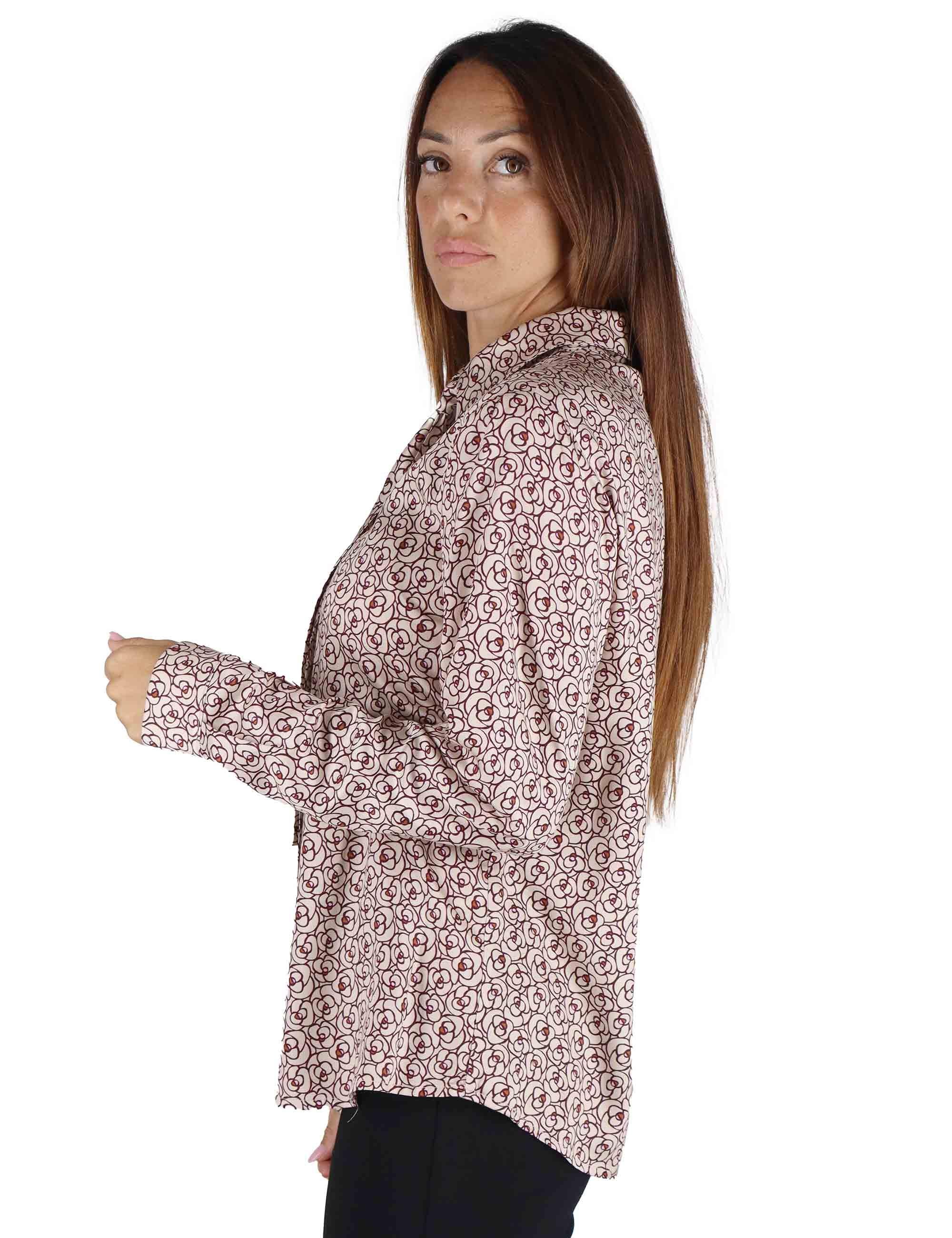 Camicie in viscosa naturale beige Donna JABCM0025-F1438 220