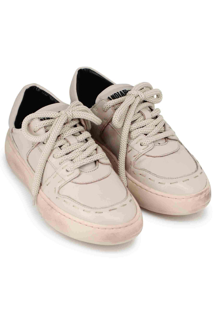Sneakers donna in pelle off white LEA 009 Andia Fora 