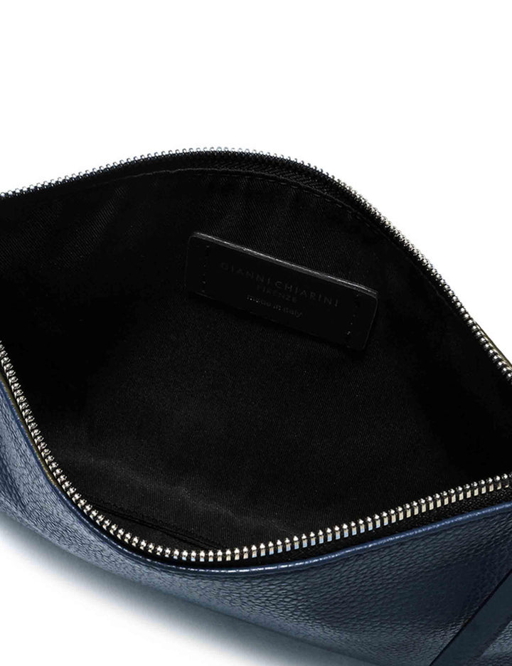 Pochette donna Hermy in pelle blu BS3695 0208 GRN Gianni Chiarini 