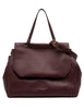 Borse Ottavia in pelle bordeaux con manico e tracolla Donna BS11376 14050 GRN
