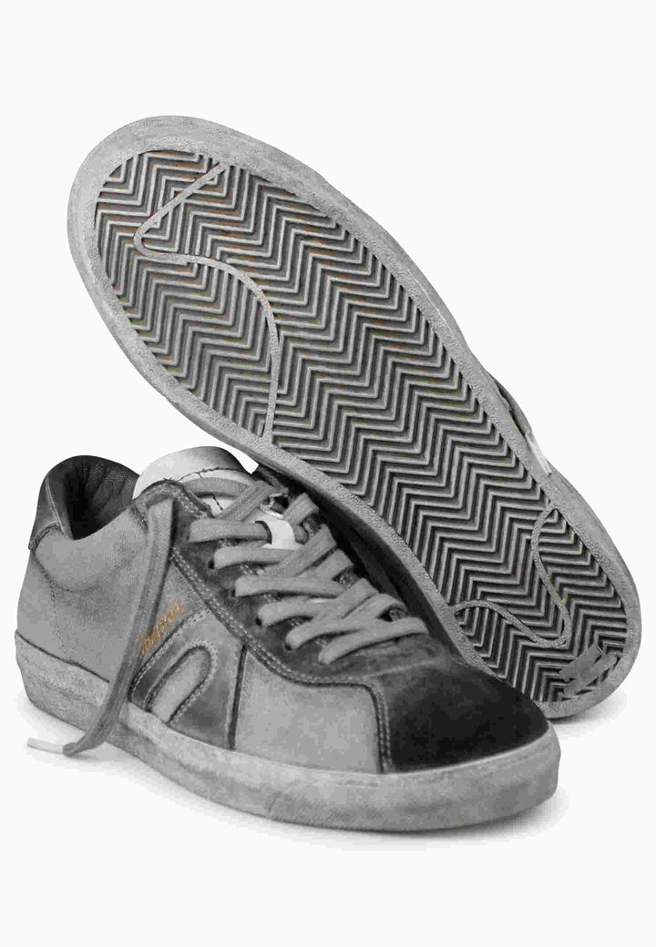 Sneakers uomo in canvas vintage grigio 10025 247 Atala 