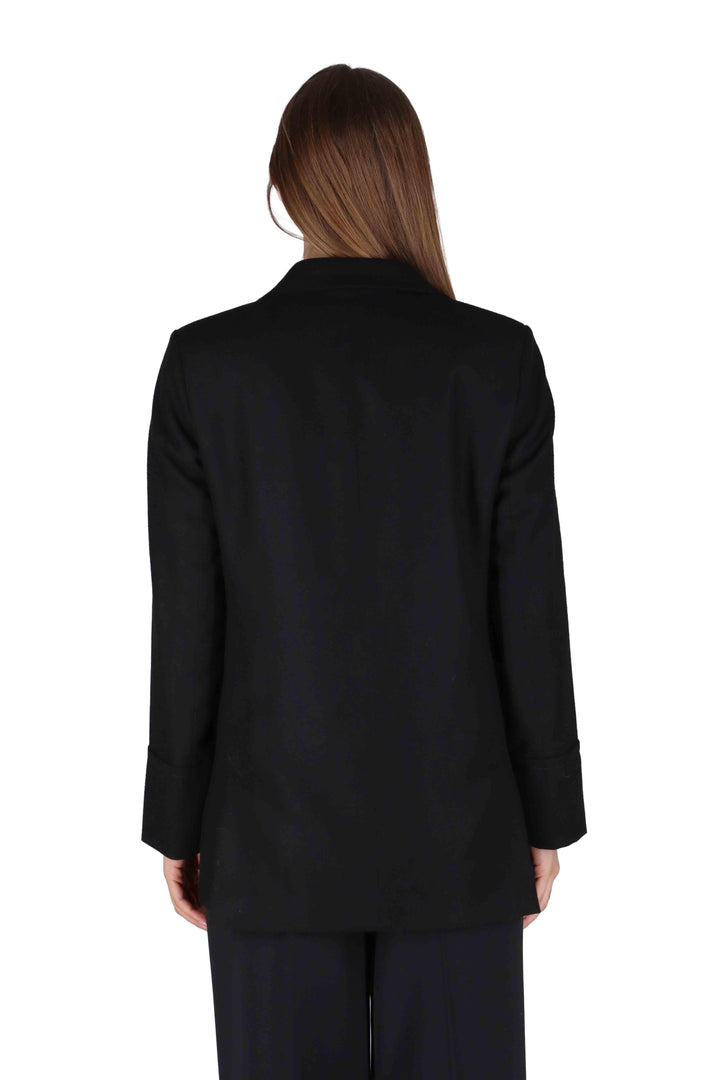 Giacche monopetto donna Tailored in Wool in lana nero JD647120294 20000 Maliparmi 