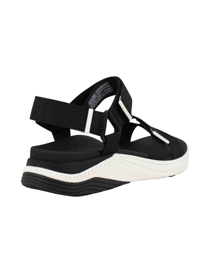 Sandali donna Racquel in tessuto nero con zeppa in gomma RACQUEL 491-5500200 Dansko 