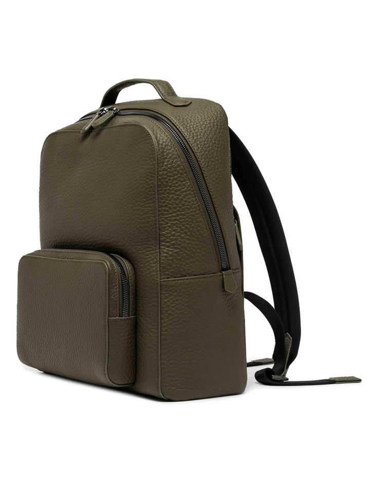 Zaini uomo Florence in pelle verde ZNU B17813-1 DS 583 Gianni Chiarini 