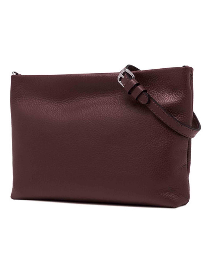 Borse donna Branda in pelle bordeaux con catena e tracolla in pelle removibile BS8265 14050 GRN-EM Gianni Chiarini 