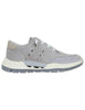 Sneakers in camoscio grigio con lacci elastici Donna SP60041 018