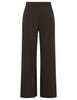Milano Stitching Brown Fabric Pants Women JH805350654 40003
