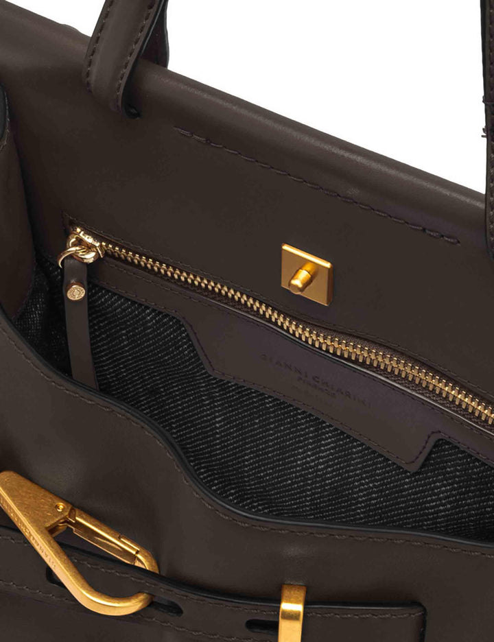 Borse donna Tilda in pelle nera BS11490 001 MDD-PRCK Gianni Chiarini 