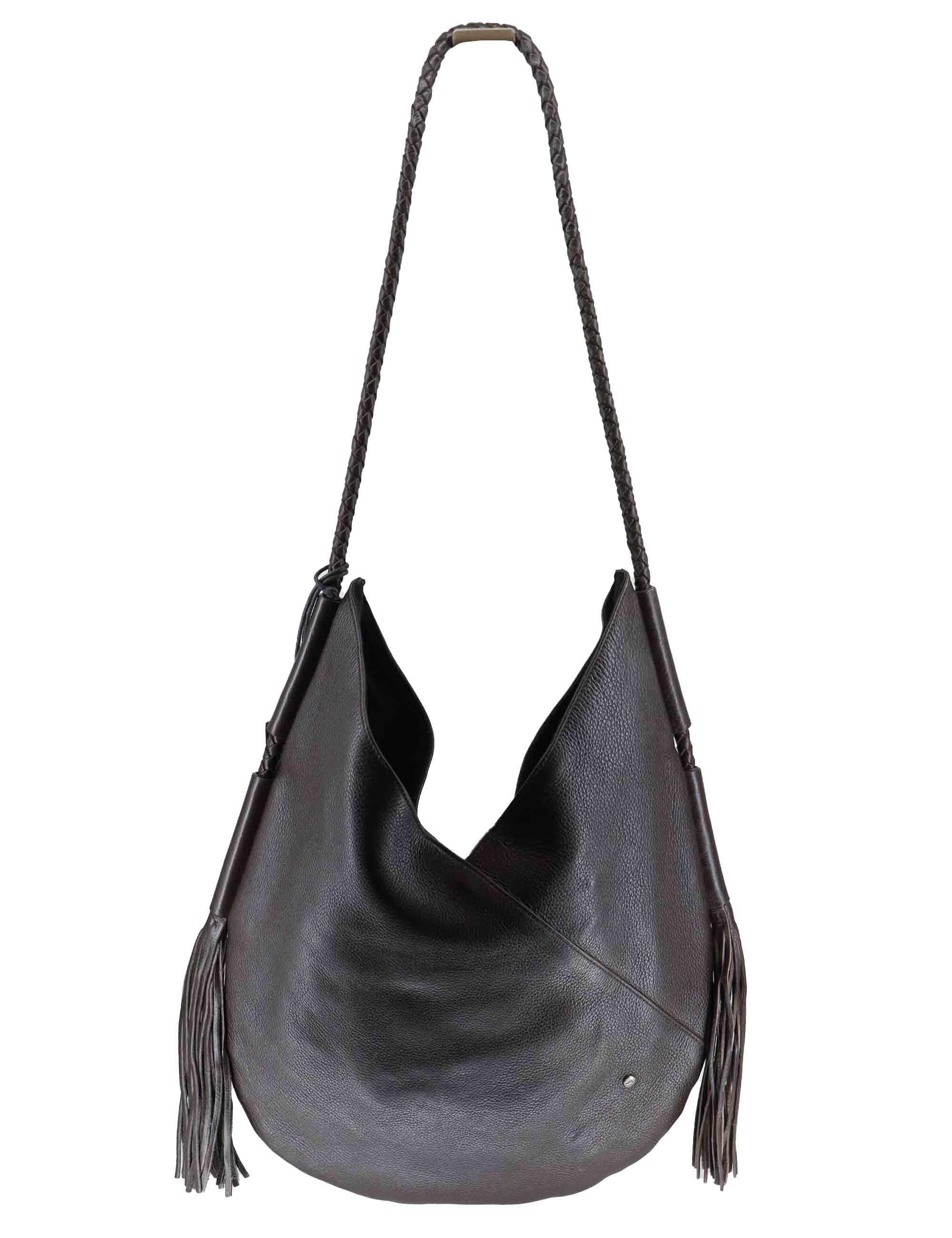 Borse donna stud Boho attitude in pelle marrone RBS 9402 760 Rehard 