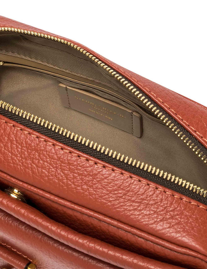 Borse donna Marisol in pelle cuoio con tracolla removibile e gancio oro BS11516 206 TKL Gianni Chiarini 