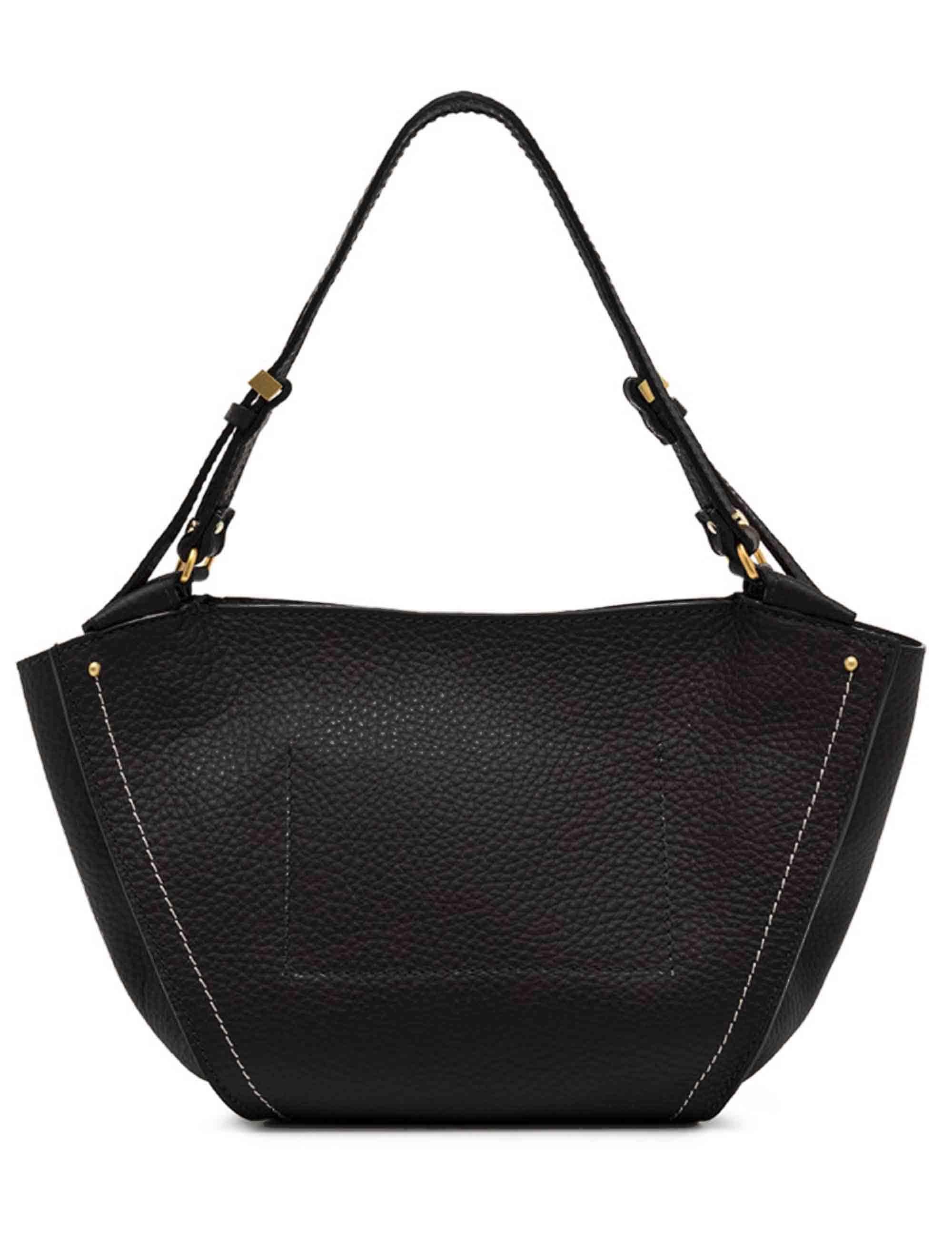 Borse donna Bloom in pelle nera BS11796 001 RNGDBLT.U. Gianni Chiarini 