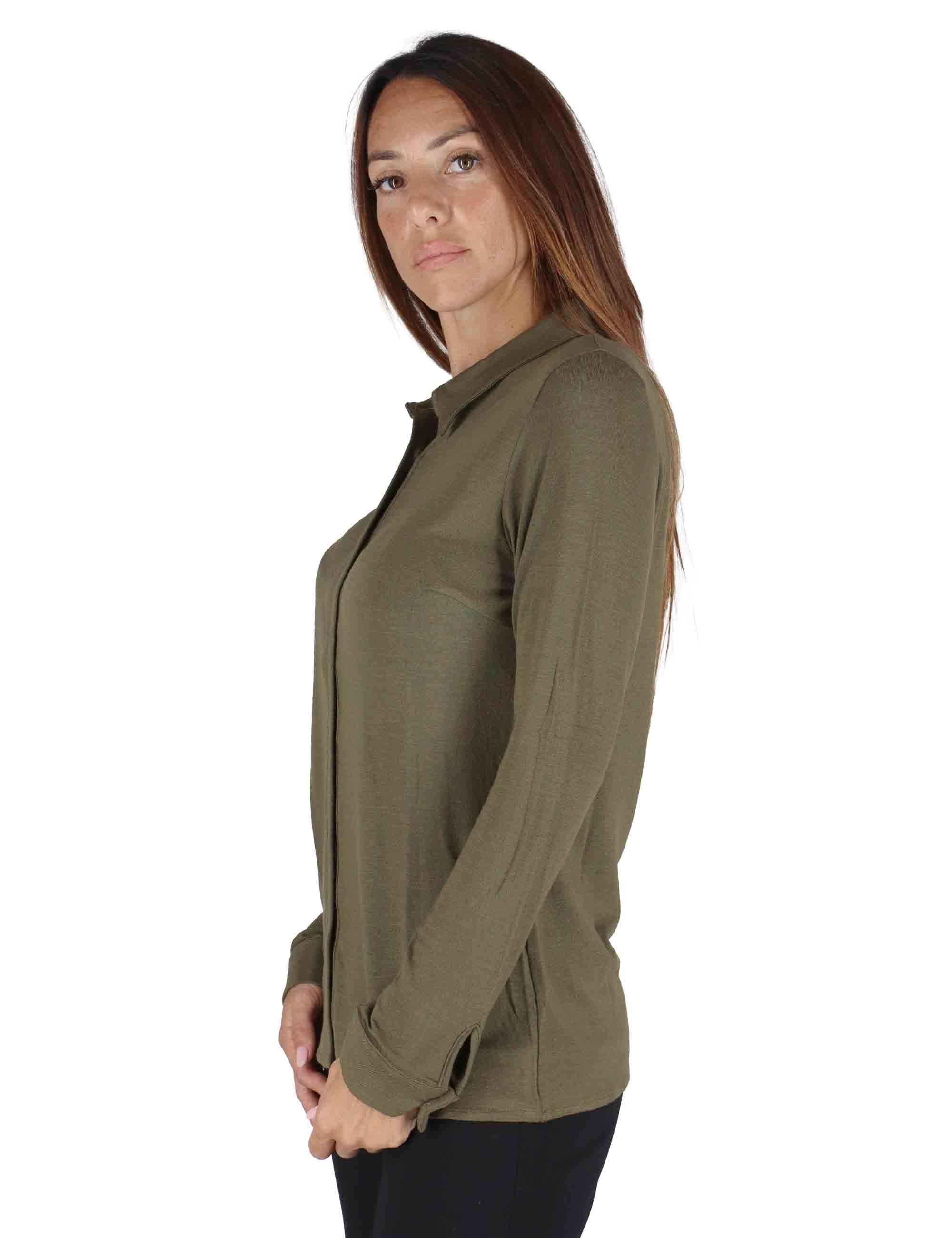 Camicie in Jersey Verde Donna JABCM0025-F1050 7020