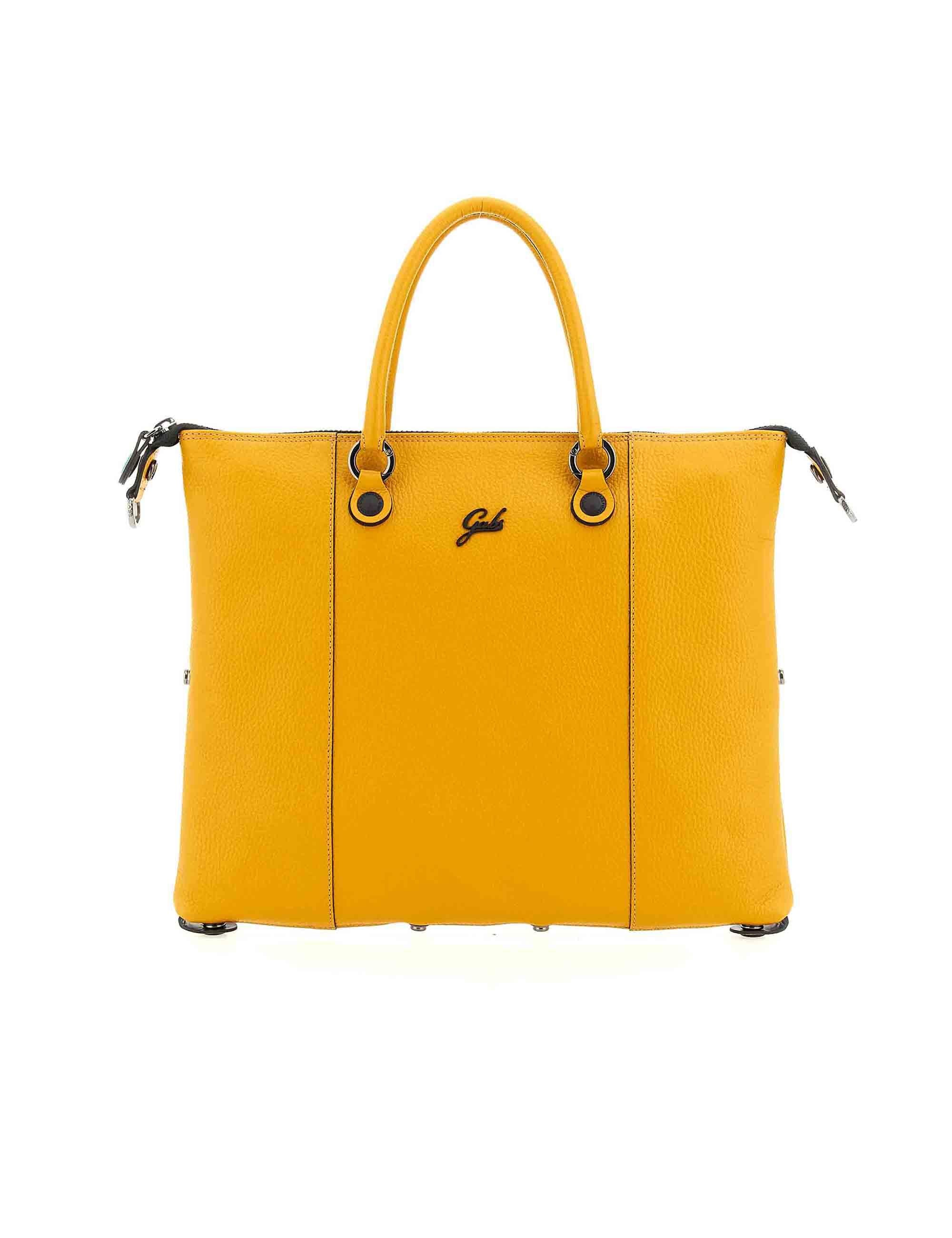 Borse G3 Plus Donna: Modello Trasformabile in Pelle Senape - G000033T2 X2428 C5045