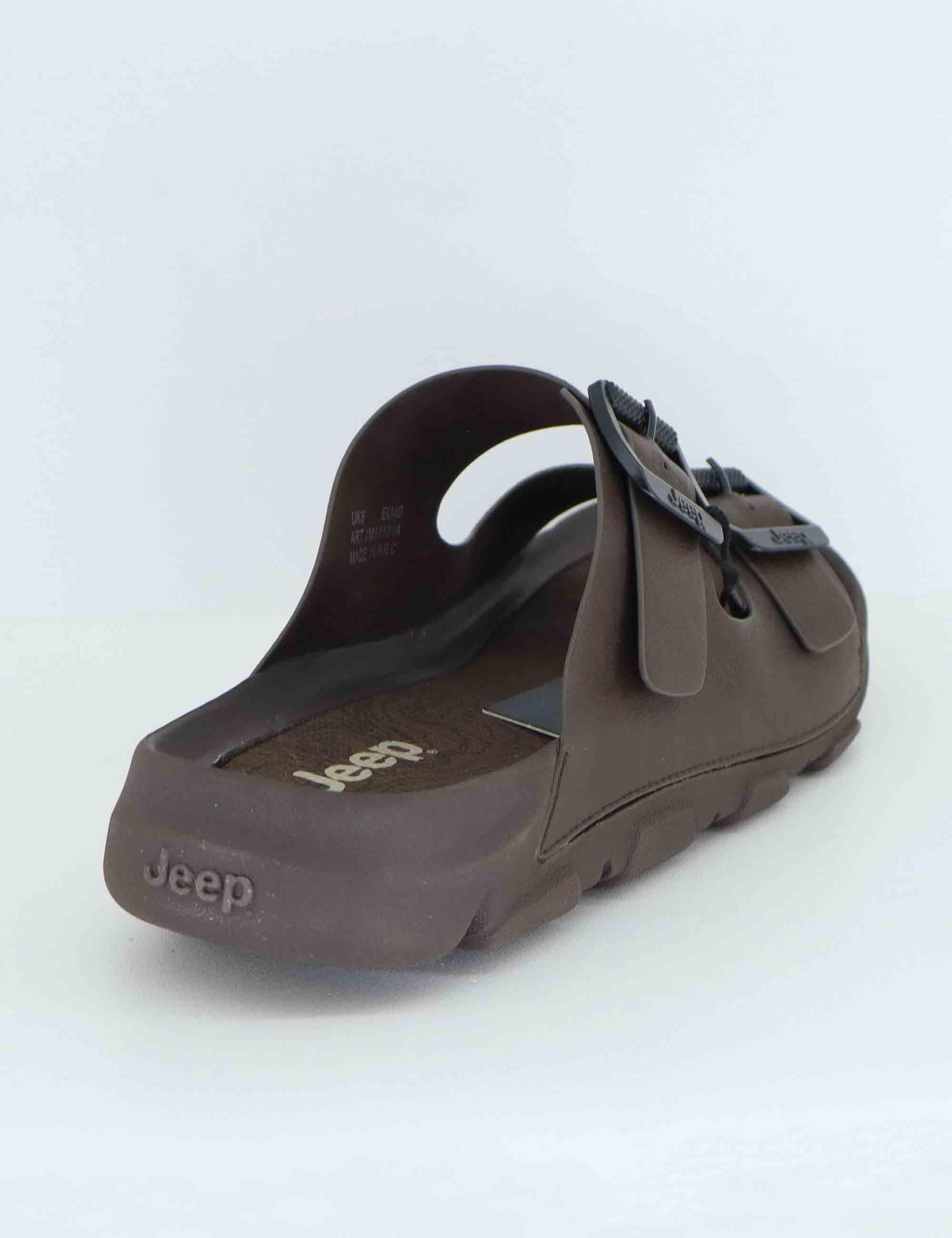 Sandali uomo Daytona in Pvc marrone JM51131A 030 Jeep 