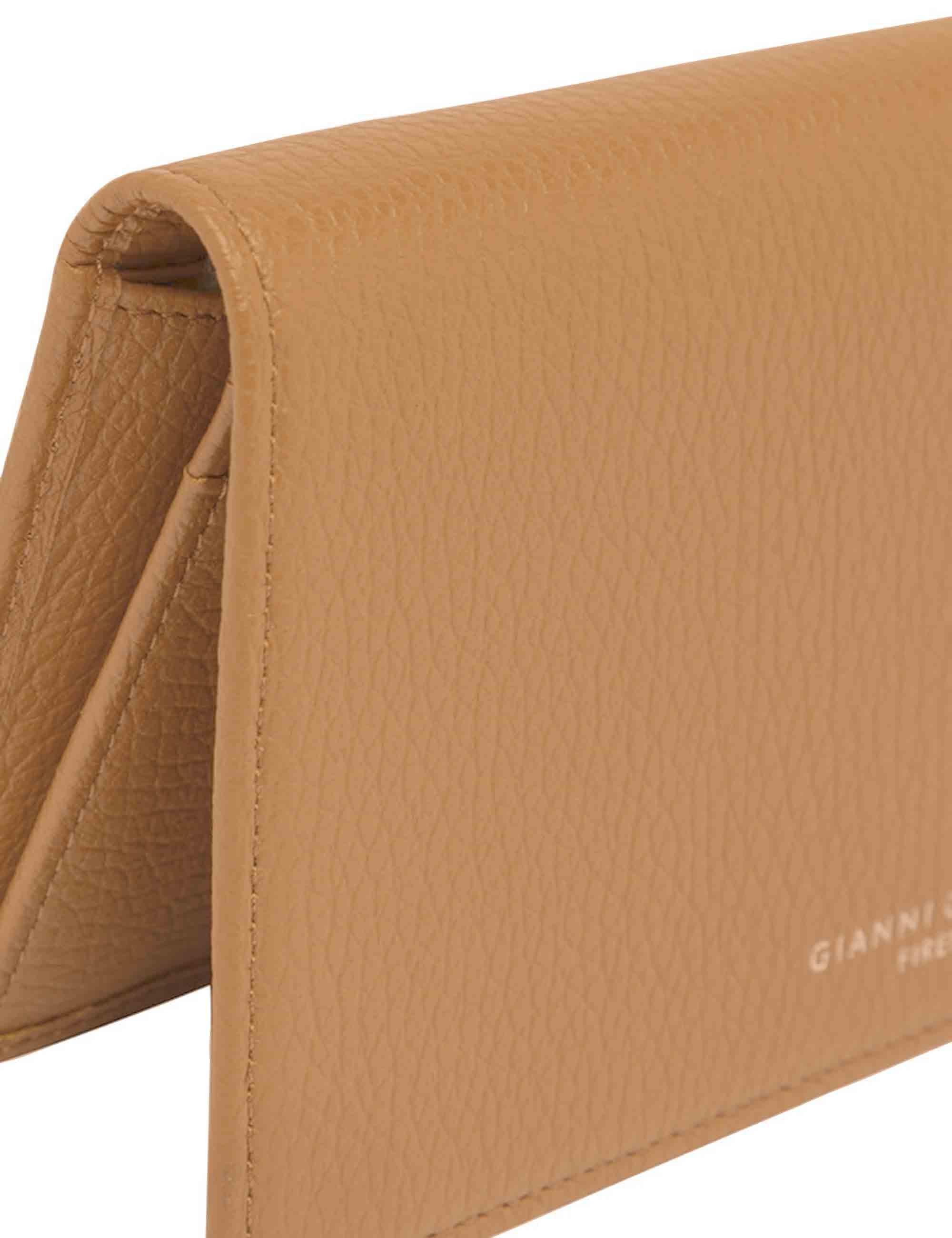 Portafogli donna in pelle naturale con zip PF5041 0422 GRN Gianni Chiarini 