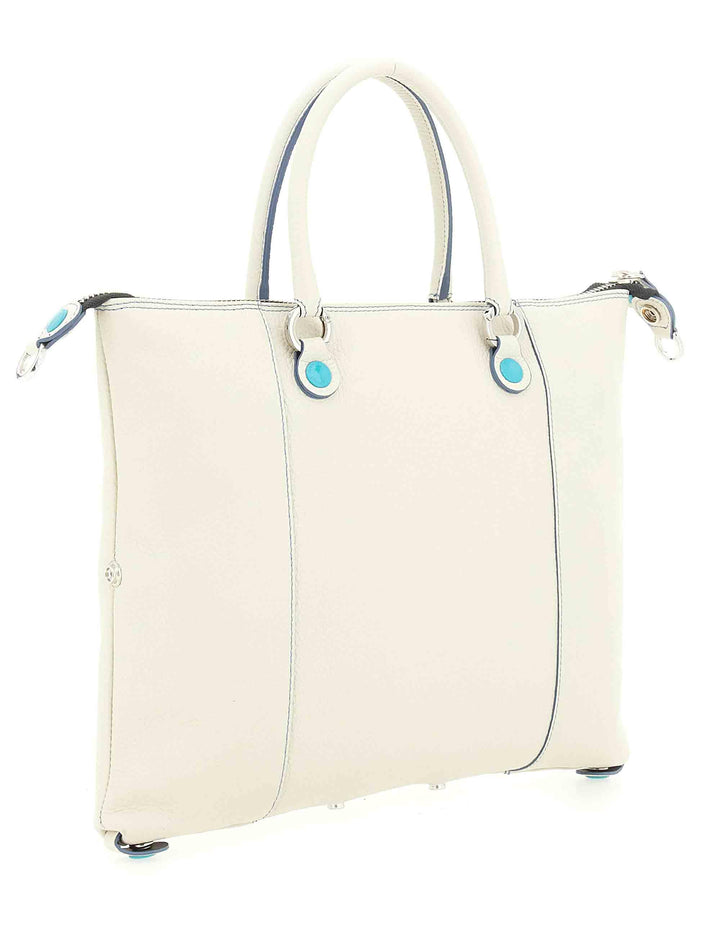 Borse donna G3 PLUS M trasformabili in pelle off white G000033T2 X2577 C1003 Gabs 