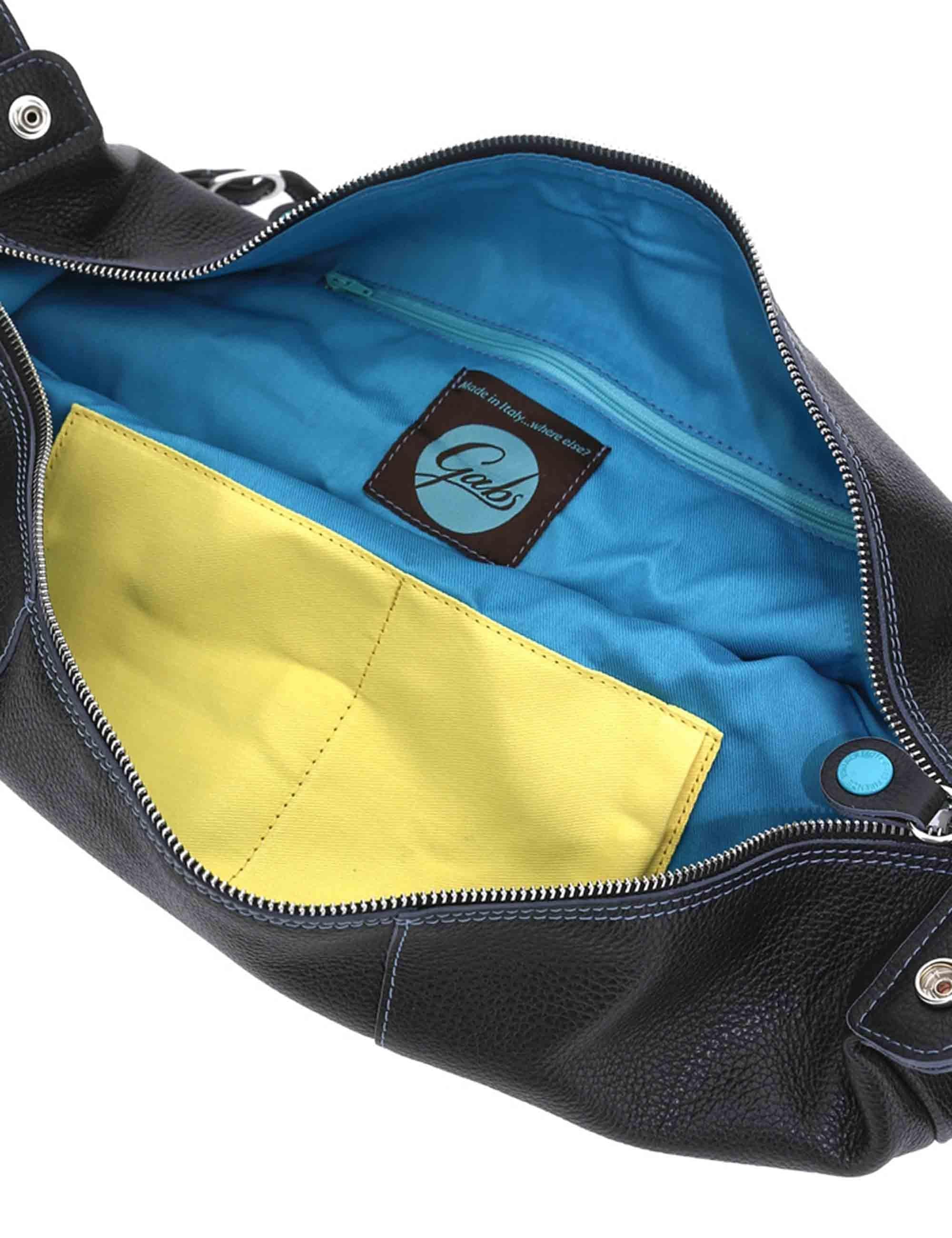 Zaini donna GRETA in pelle nera trasformabili G002830T2 X1882 C0001 Gabs 