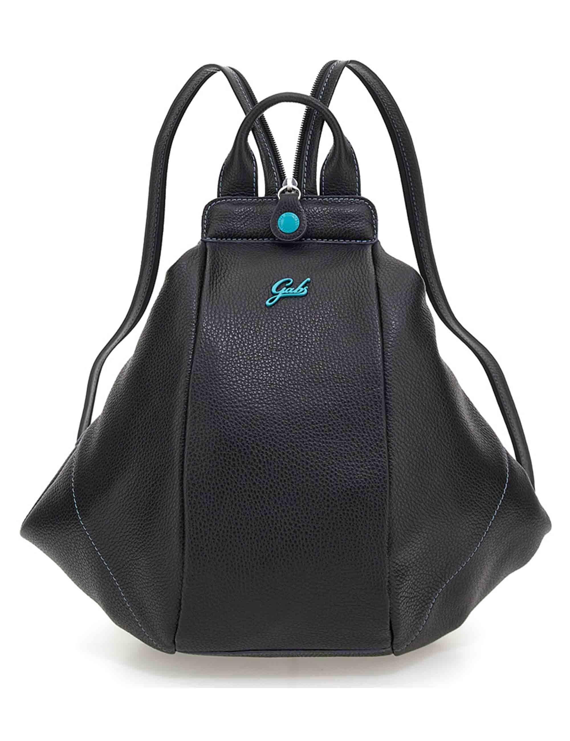 Zaini donna GRETA in pelle nera trasformabili G002830T2 X1882 C0001 Gabs 
