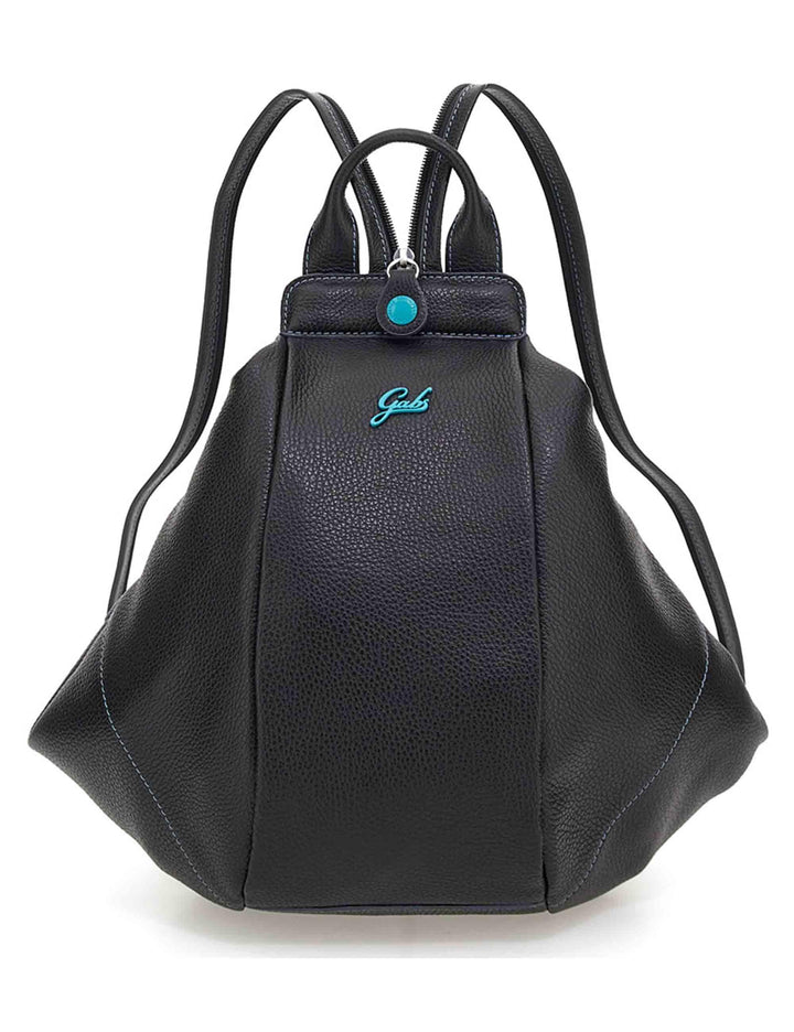 Zaini donna GRETA in pelle nera trasformabili G002830T2 X1882 C0001 Gabs 