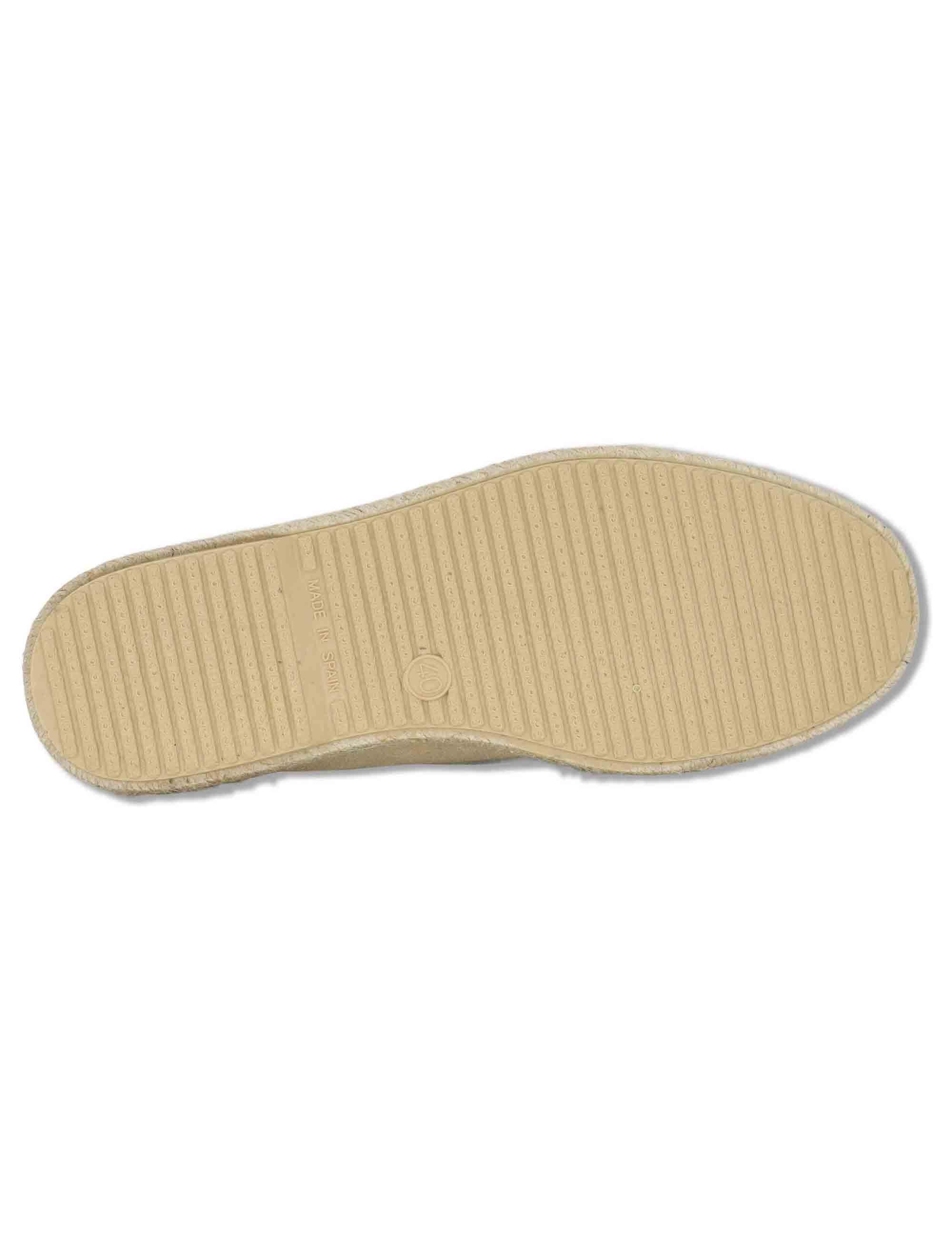 Stringate uomo Wallabee in camoscio sabbia fondo corda TRUMAN 018 Verbenas 