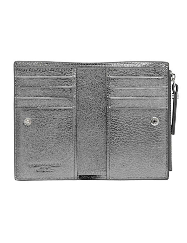 Portafogli donna Wallets Dollaro in pelle grigia PF6003 14168 GRN LM Gianni Chiarini 