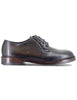 Brown leather lace-up shoes with stitched sole, Men's SP1145 014