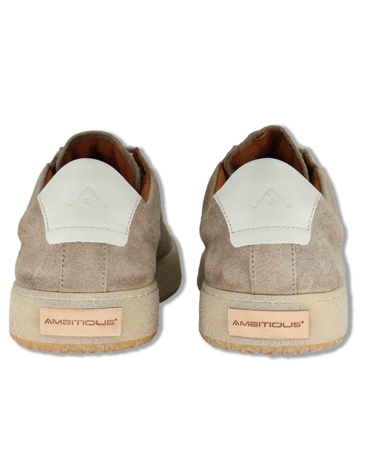 Sneakers uomo Kelpe in camoscio taupe con suola alta 13971 11218AM Ambitious 