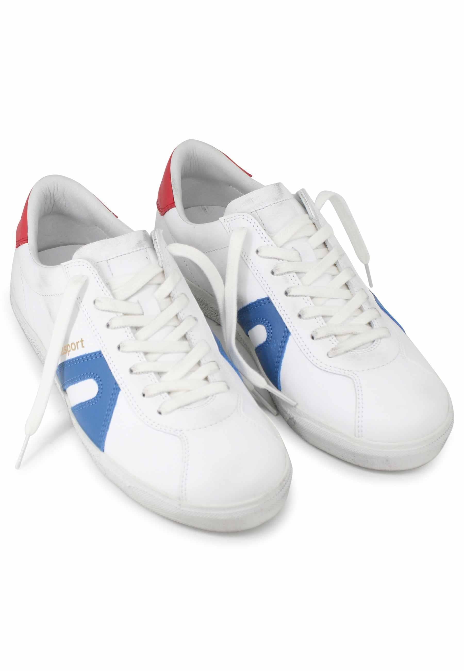 Sneakers uomo in pelle bianca 10020 252 Atala 