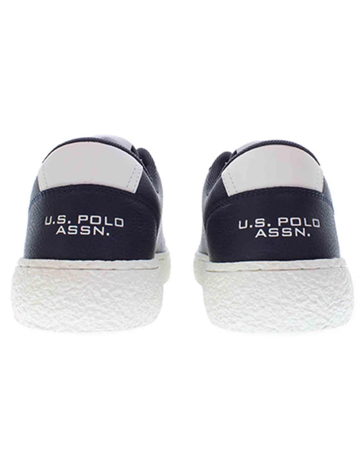 Sneakers uomo in tessuto blu con logo laterale e suola in contrasto JODIE002 DBL001 U.S. Polo Assn. 