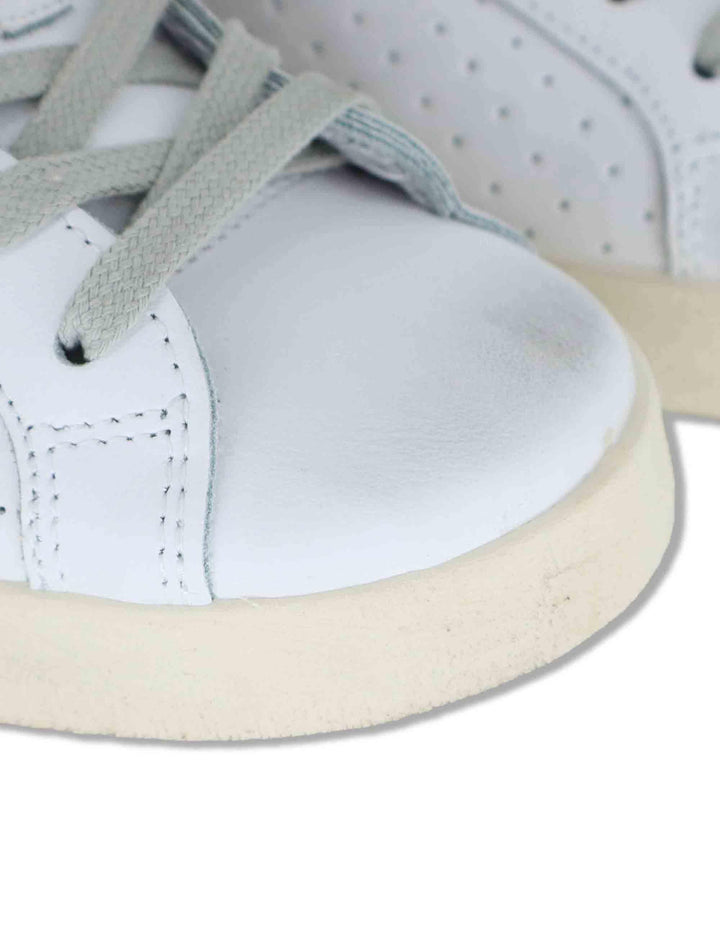 Sneakers donna Prime in pelle bianca e beige con stelle 2SD5090 147 2Star 