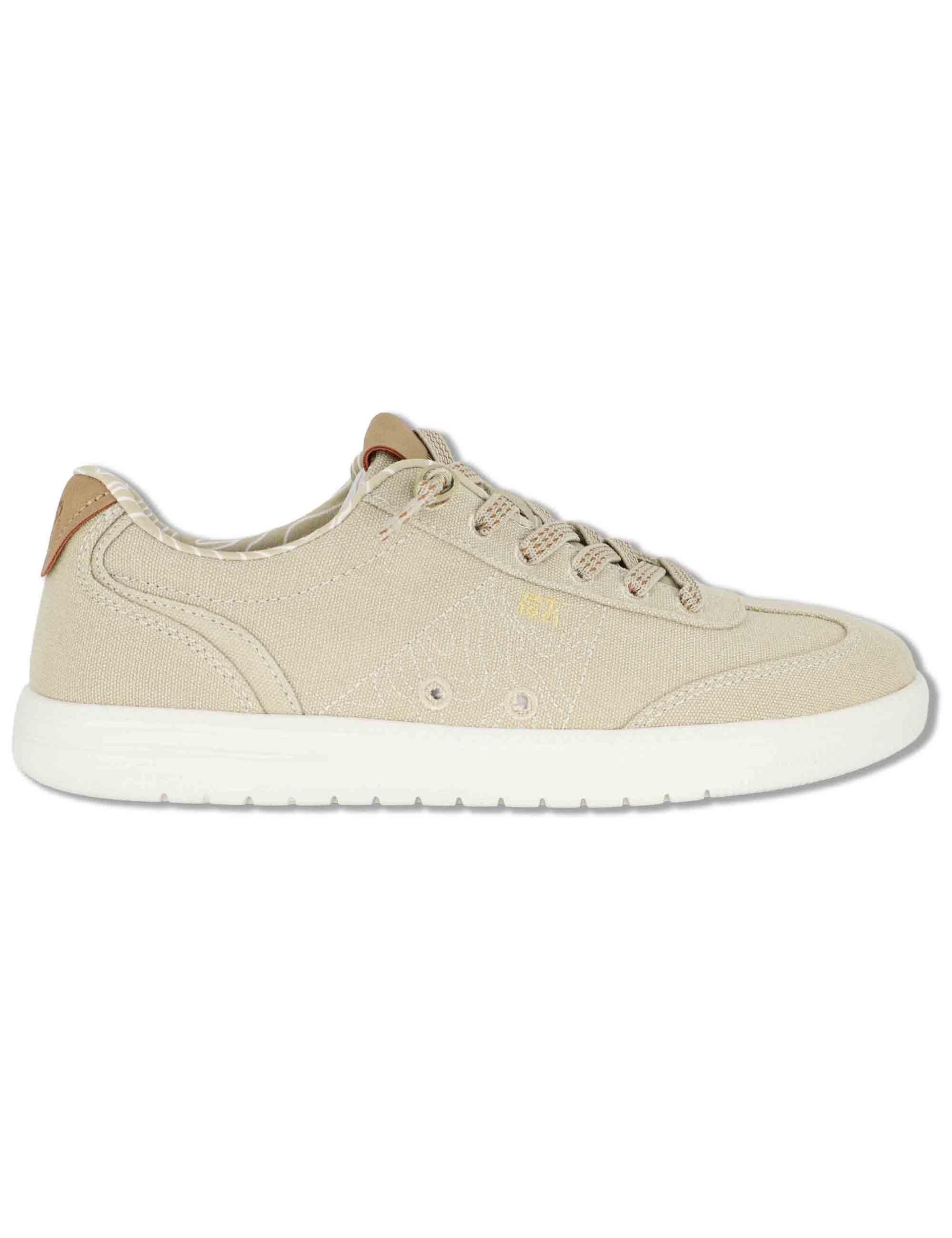 Sneakers uomo Jeepster in canvas beige con suola leggera JM61060A 023 Jeep 