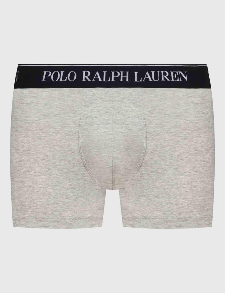 Boxer in puro cotone multicolor con elastico Set di 3 714835885003 WHITE/BLK/GRY Polo Ralph Lauren 