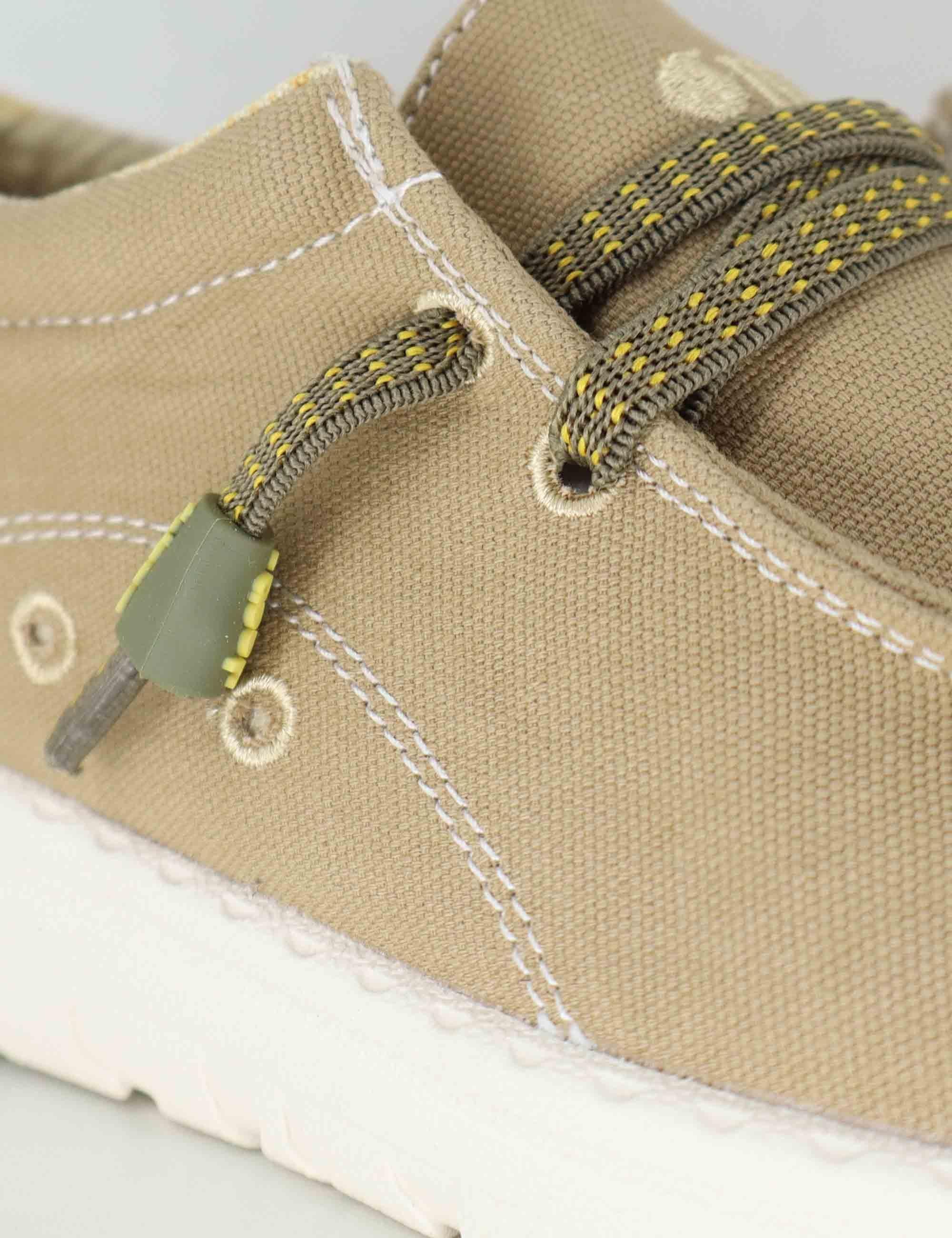 Sneakers uomo Samoa Walllabee Cvs in canvas whashed riciclato verde JM61110A 036 Jeep 