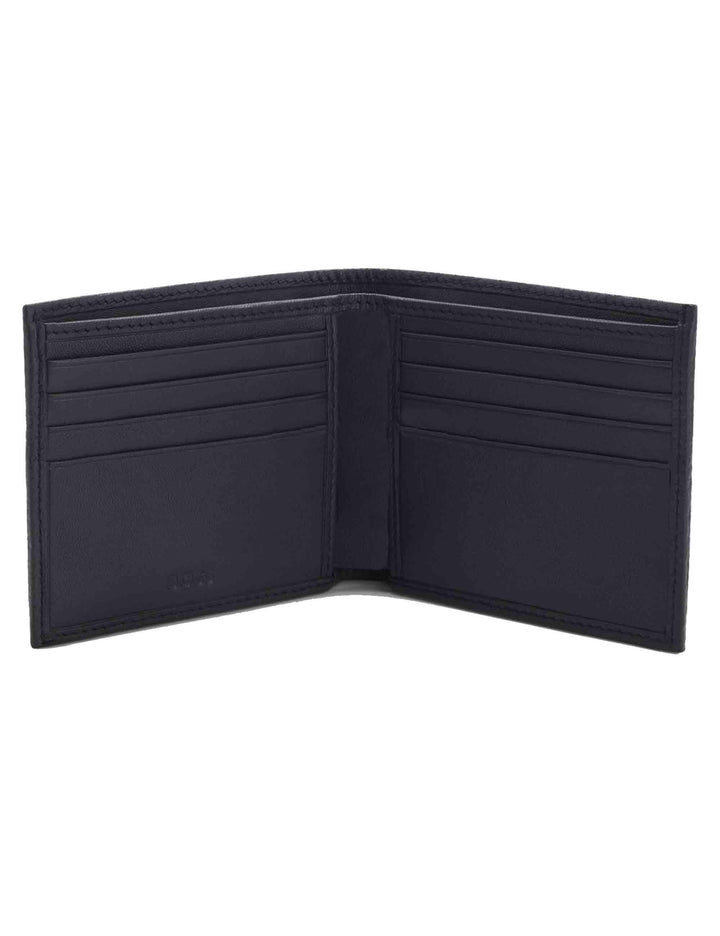 Portafogli uomo in pelle liscia nera  11 carte HBPU00021M 001 Hugo Boss 