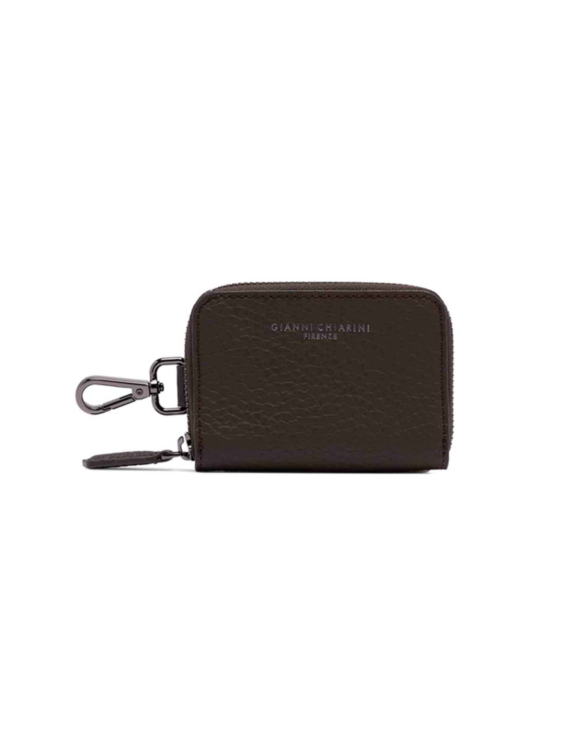 Portafogli Uomo in Pelle Marrone PF W-18296 DS 17744 TKL