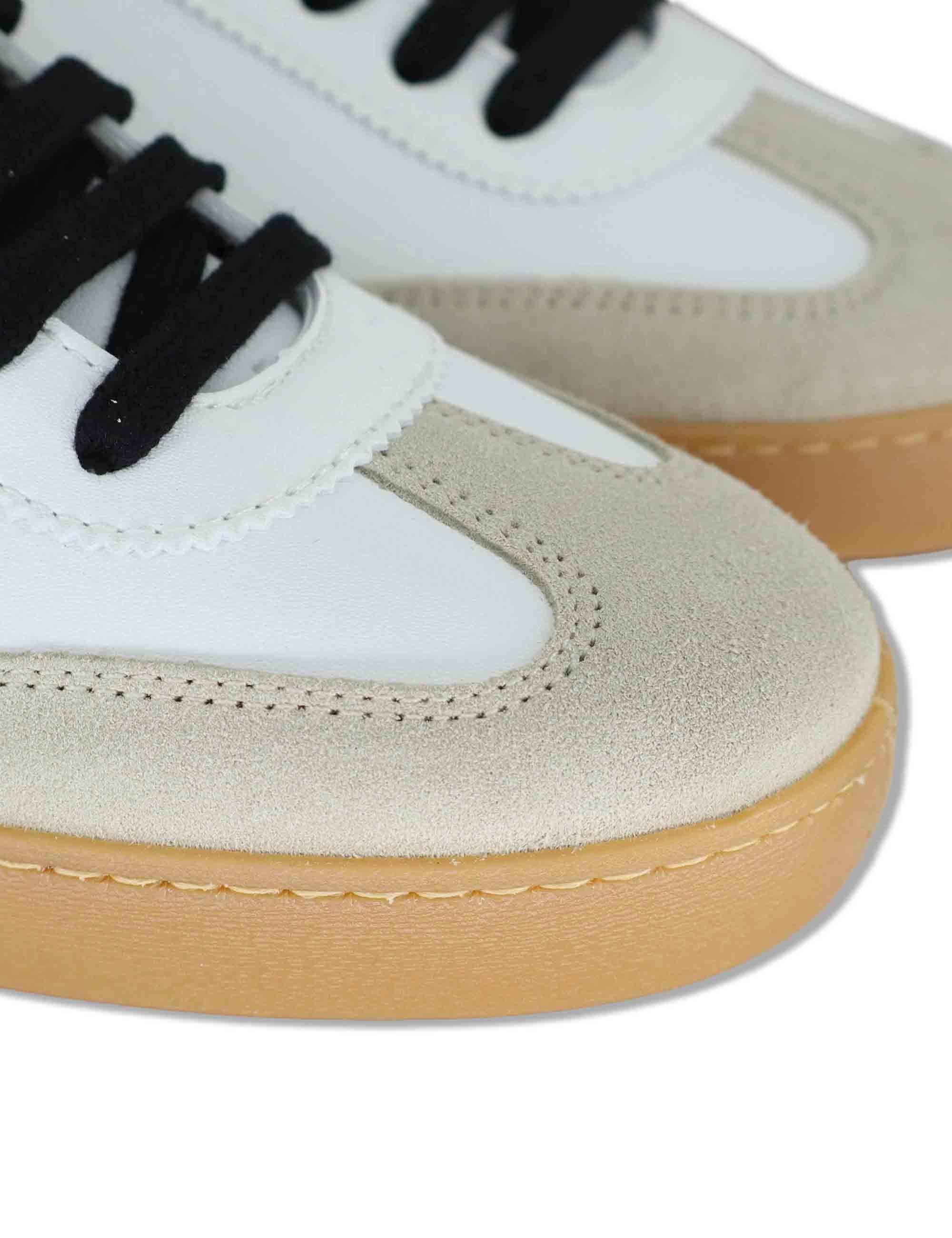 Sneakers uomo Berlin in pelle bianca e blu 1126208 22_Hielo Victoria 