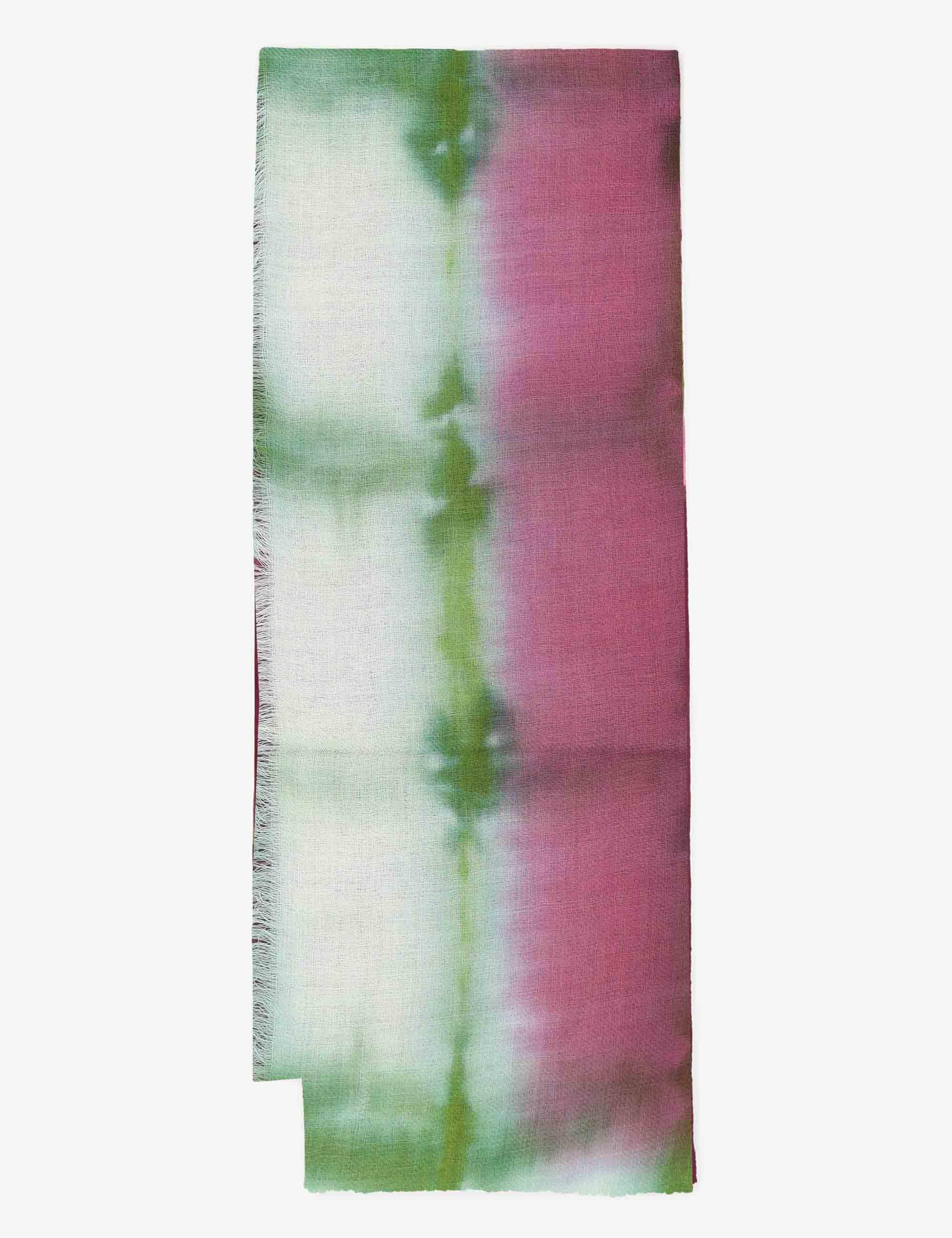 Sciarpe donna in lana off white a fantasia 61260066 0029 Pyaar 