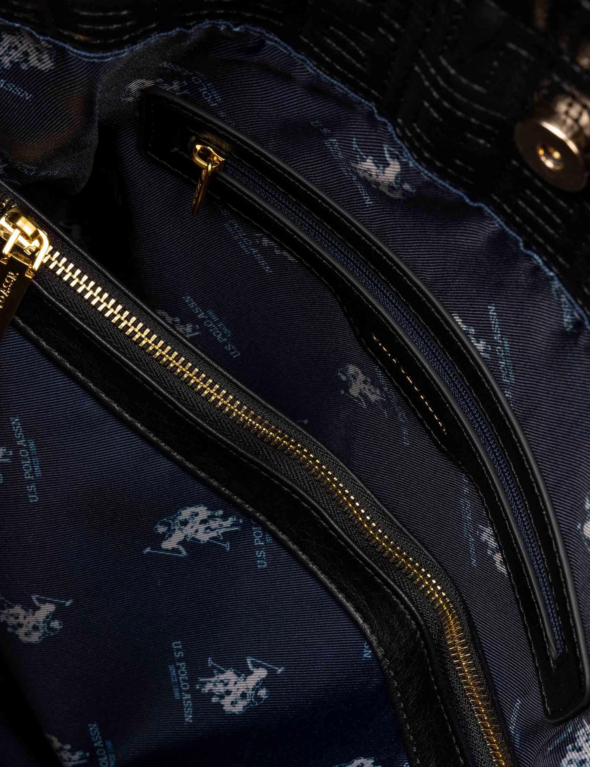 Borse pochette donna Fresh in tessuto nero BIUF78405WV P000 U.S. Polo Assn. 