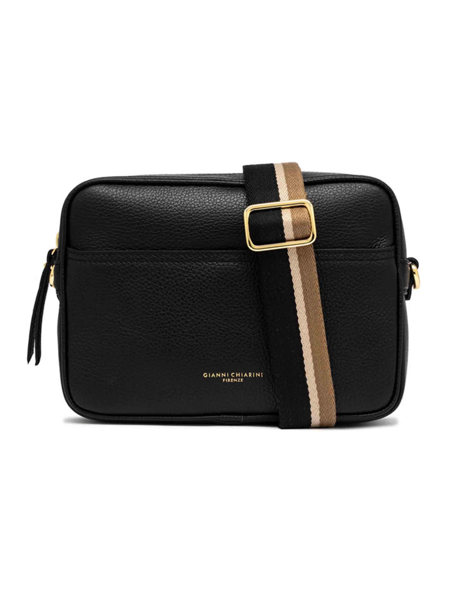 Gianni Chiarini Borse donna Nina in pelle martellata nera BS11180 001 COMMGRN-NAOP Gianni Chiarini 