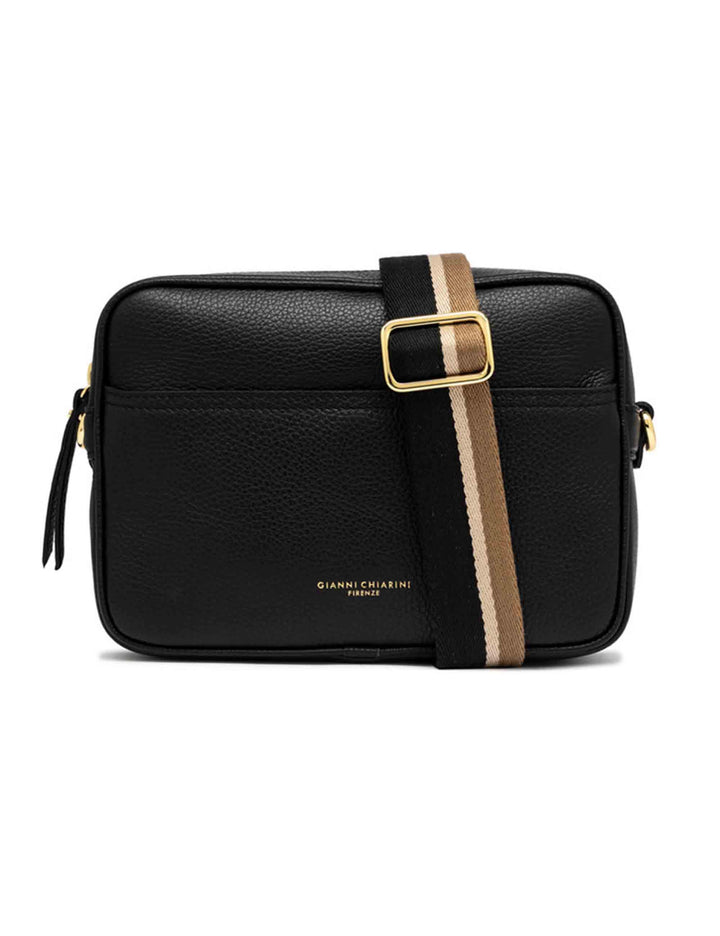 Gianni Chiarini Borse donna Nina in pelle martellata nera BS11180 001 COMMGRN-NAOP Gianni Chiarini 