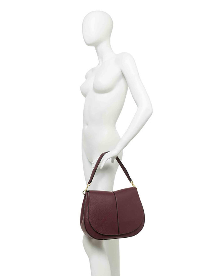 Gianni Chiarini Borse donna Helena Round in pelle martellata nera BS6037 001 COMMGRN-NAOP Gianni Chiarini 