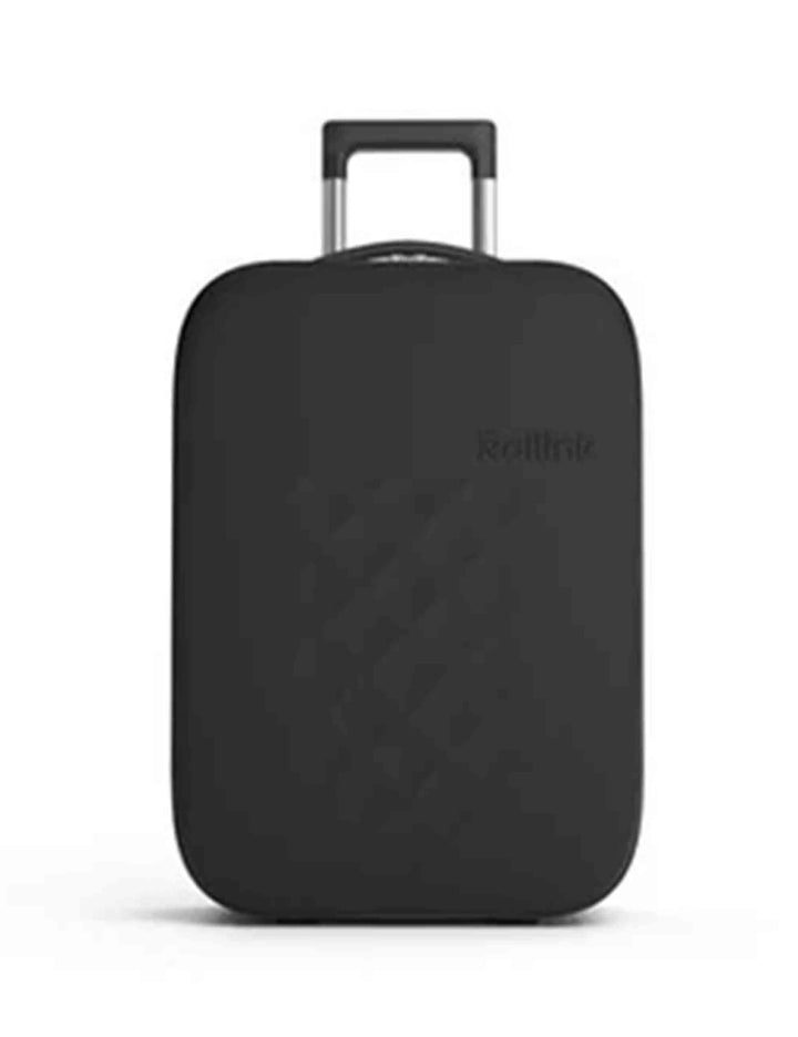 Valigie Trolley Flex Vega II nera cabin size 105-21 101-380 Rollink 