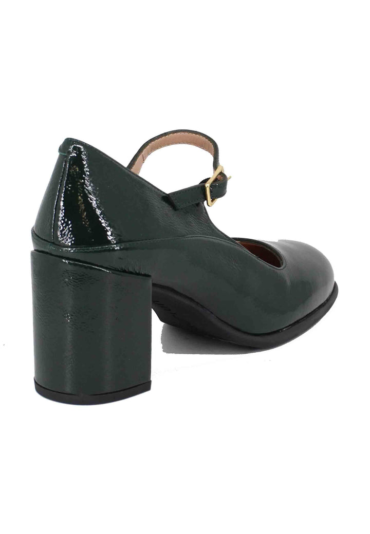 Decollete donna in vernice verde punta tonda NAYLA PCR GREEN Unisa 